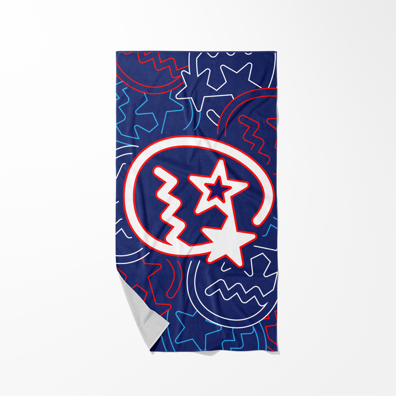 Starry Eyed Ego Players Towel