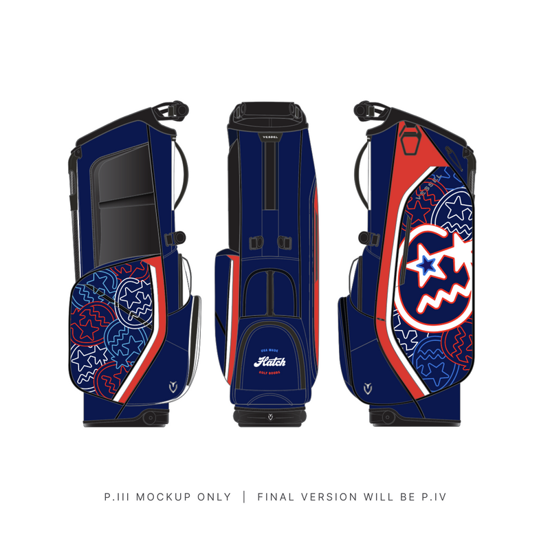 RWB Starry Eyed Ego Vessel Player IV Golf Bag