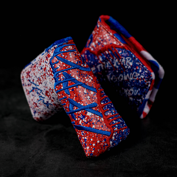 1776 RWB Patriot Splatter Blade Cover