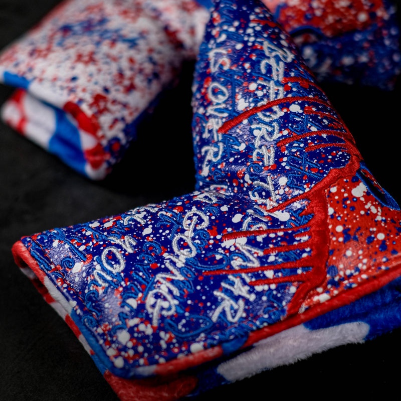 1776 RWB Patriot Splatter Blade Cover