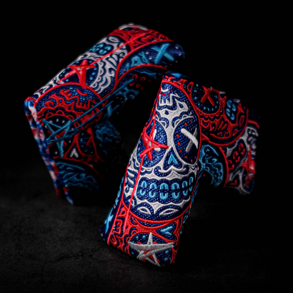 RWB Defaced Starry Eyed Sugar Skull Blade Cover