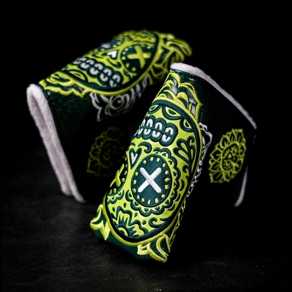Hatch Golf Tilted Sugar Skull Blade Cover