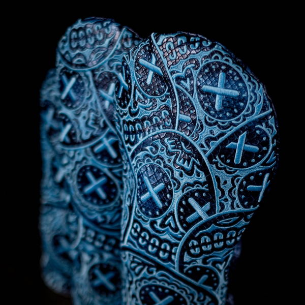 Snakeskin Stacked Sugar Skull Driver / FW Wood / Hybrid