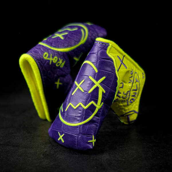 Purple & Neon Genuine Leather OG Alter Ego Blade Cover
