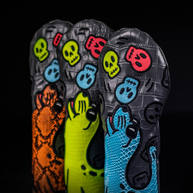 Mystery Saltee Juggling Skulls FW Wood Cover