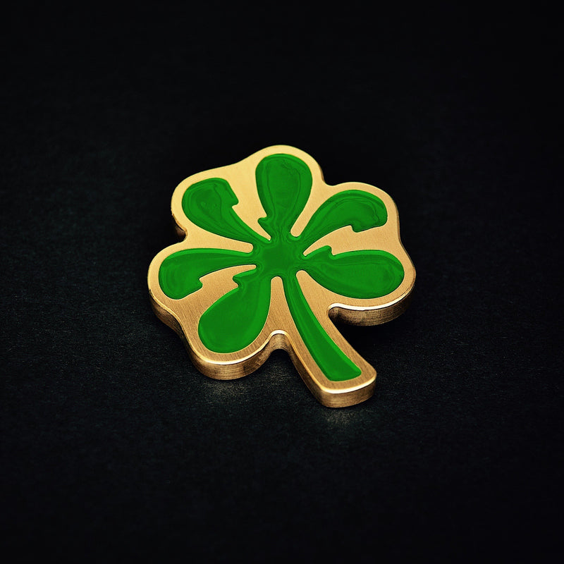 Electric Shamrock Ball Marker