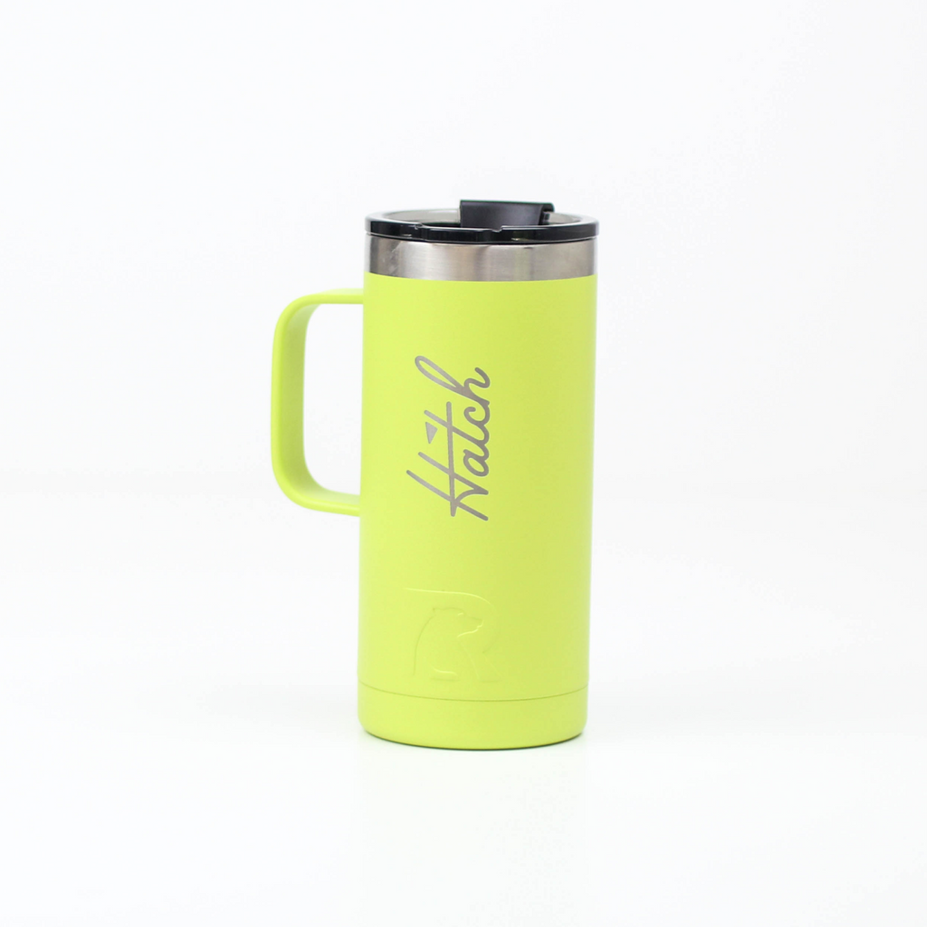 Hatch Script Travel Mug