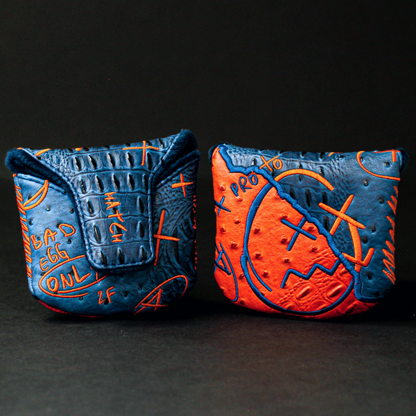 Two Face Blue/Orange Alter Ego Mallet Cover