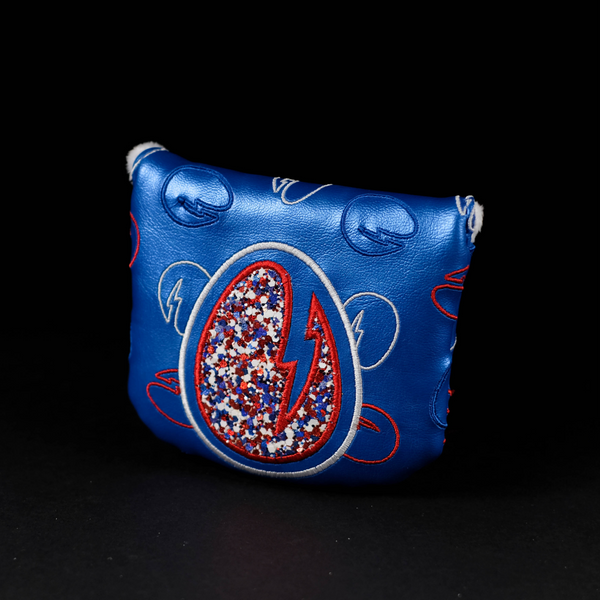 Glittery Liberty Electric Egg Mallet Cover