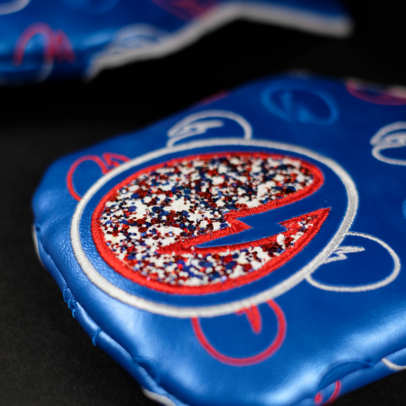 Glittery Liberty Electric Egg Mallet Cover