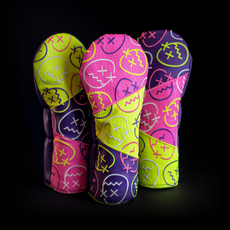 Dancing Alter Ego Neon Patchworks Driver Cover