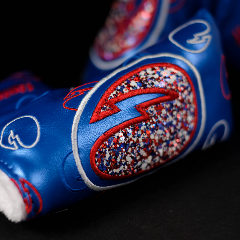 Glittery Liberty Electric Egg  Blade Cover