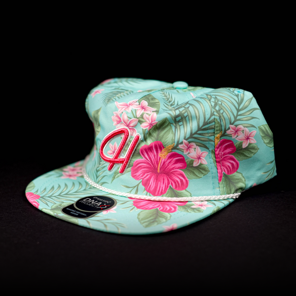 Imperial DNA Hibiscus "H" Rope Hat