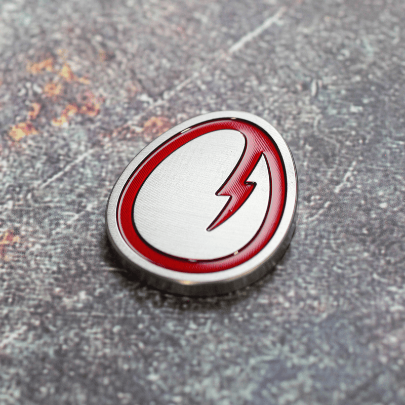 Electric Stainless Steel & Red Ball Marker