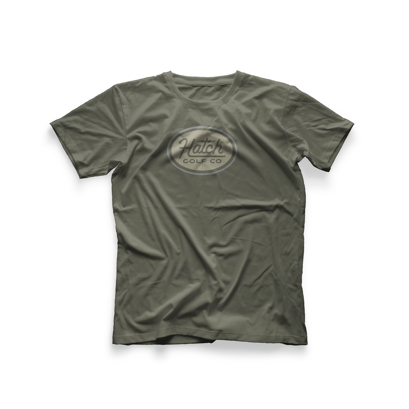 Loden Hatch Lightning Script T-Shirt